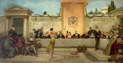 Il banchetto, 1882 da James Dromgole Linton