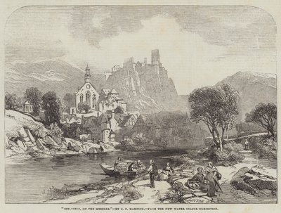 Beilstein, sulla Mosella da James Duffield Harding