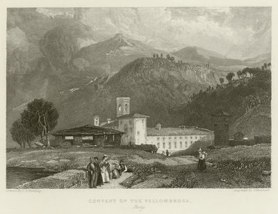 Convento di Vallombrosa da James Duffield Harding