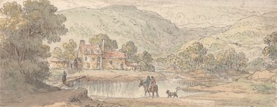 Attraversando il torrente in una valle di montagna da James Duffield Harding