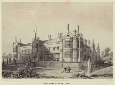 Helmingham Hall, Suffolk da James Duffield Harding
