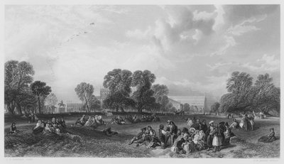 Hyde Park nel 1851 (dalla collezione reale) da James Duffield Harding