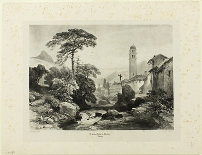 Le Casset; Vallee du Monetier da James Duffield Harding