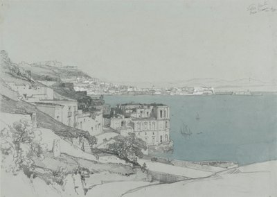 Napoli dalla Strada Nuova, 26 novembre 1830 da James Duffield Harding