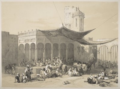 Soldati Sikh del Panjab che ricevono la paga al Royal Durbar, Lahore da James Duffield Harding