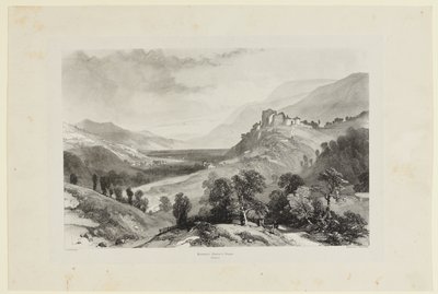 Pontcharra, castello di Bayard da James Duffield Harding