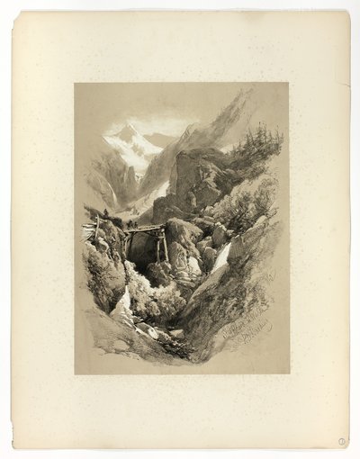 San Gottardo, W. Wasen, da Selezioni pittoresche da James Duffield Harding