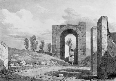La Porta di Nola, 1828 da James Duffield Harding