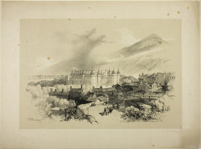 Il Palazzo di Holyrood da James Duffield Harding