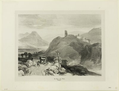 La Tour-sans-Venin, Regione del Delfinato da James Duffield Harding