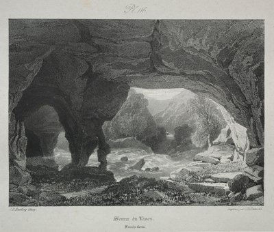 Viaggi pittoreschi e romantici nella vecchia Francia. Franche-Comté: Fonte del Lison da James Duffield Harding