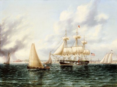 Porto di New York da James E. Buttersworth