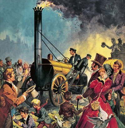 Il razzo di George Stephenson da James Edwin McConnell