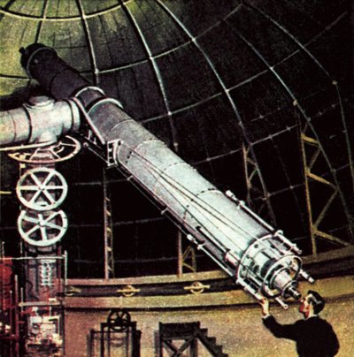 Telescopio gigante da James Edwin McConnell