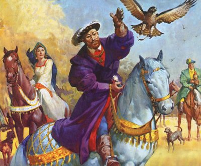 Re Enrico VIII a caccia da James Edwin McConnell