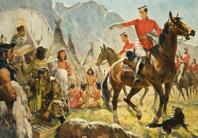 Montanti () e indiani da James Edwin McConnell