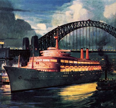 SS Canberra da James Edwin McConnell