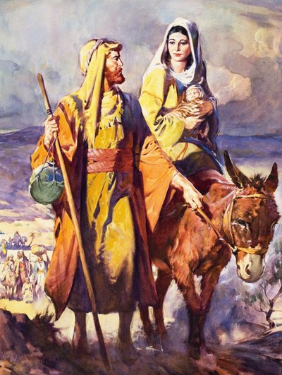 La fuga in Egitto da James Edwin McConnell