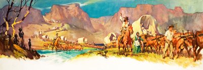 Il Grande Trek (gouache su carta) da James Edwin McConnell