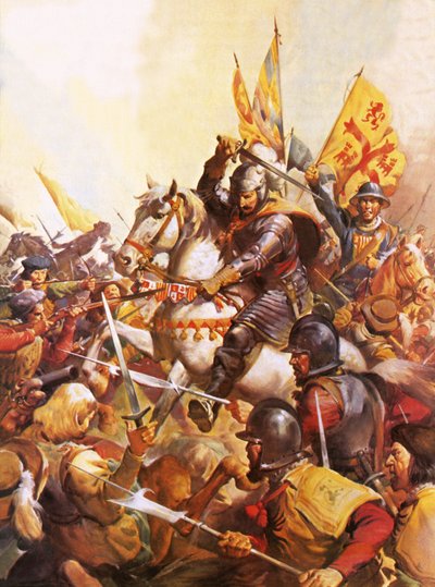 Wallenstein alla battaglia di Lutzen da James Edwin McConnell