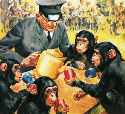 Chi è chi allo zoo: Tè per quattro da James Edwin McConnell
