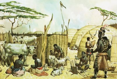 Villaggio Zulu da James Edwin McConnell
