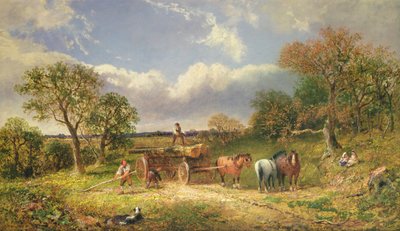 Carro in un paesaggio da James Edwin Meadows