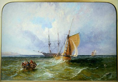 Navigazione al largo della costa da James Edwin Meadows