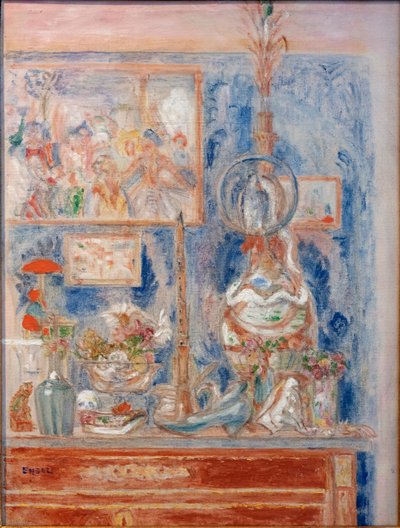 Un angolo accogliente a casa da James Ensor
