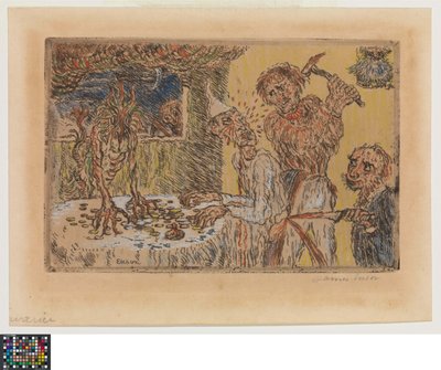 Avarice da James Ensor