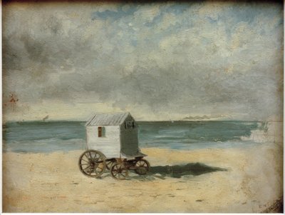 Carro da bagno da James Sidney Ensor