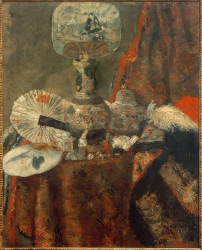 Cineserie, ventagli e stoffe da James Sidney Ensor