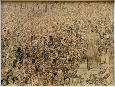 La moltiplicazione dei pesci da James Sidney Ensor