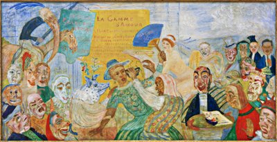 La maschera strappata da James Sidney Ensor