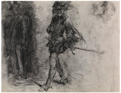 Don Chisciotte (conté su carta) da James Ensor
