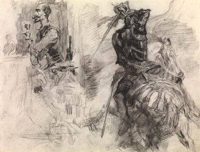 Don Chisciotte da James Ensor
