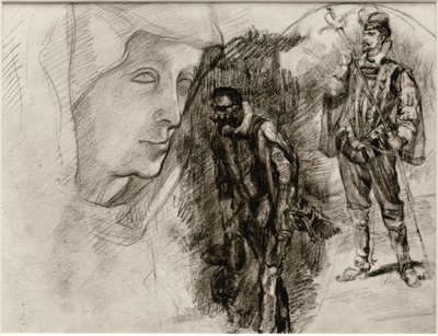 Don Chisciotte da James Ensor