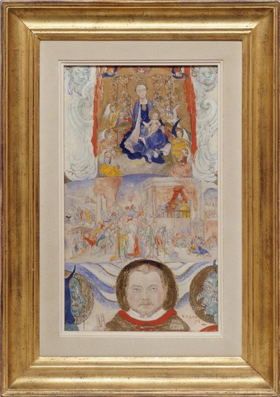 Icona, Ritratto di Eugene Demolder da James Ensor