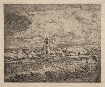 Ampia veduta di Mariakerke da James Ensor