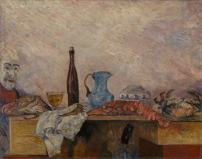Maschera e crostacei da James Ensor