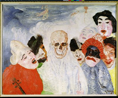 Maschere e morte da James Ensor