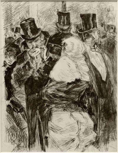 Incontro mondano da James Sidney Ensor