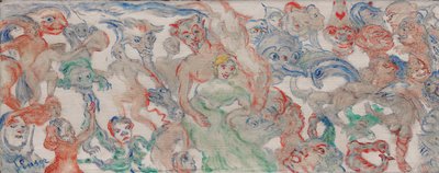Mostri Intrecciati Decousus, Entrelardes (B) da James Ensor