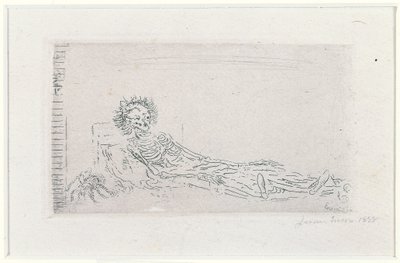 Il mio ritratto nel 1960 da James Ensor