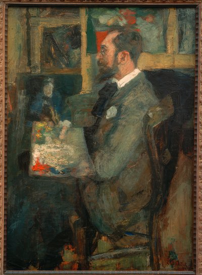 Ritratto di Théo Hannon da James Sidney Ensor