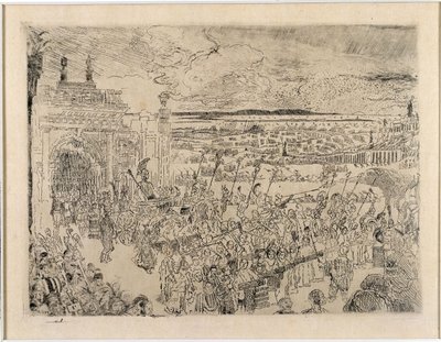 Trionfo romano da James Ensor