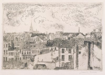 Tetti di Ostenda da James Ensor