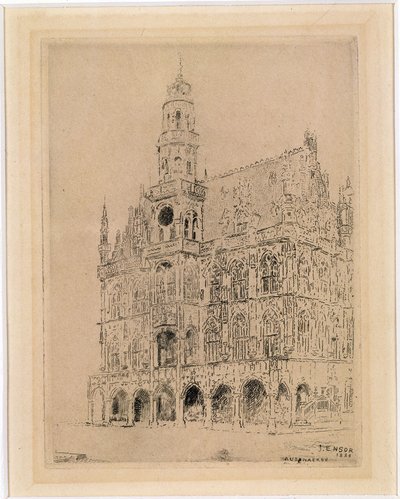 Municipio di Oudenaarde da James Ensor