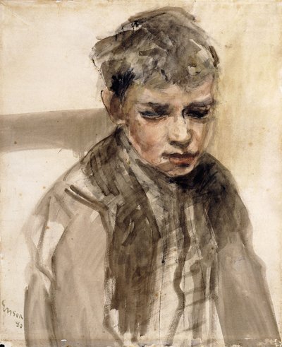Studio di un ragazzo da James Ensor