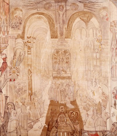 Composizione simbolica da James Ensor